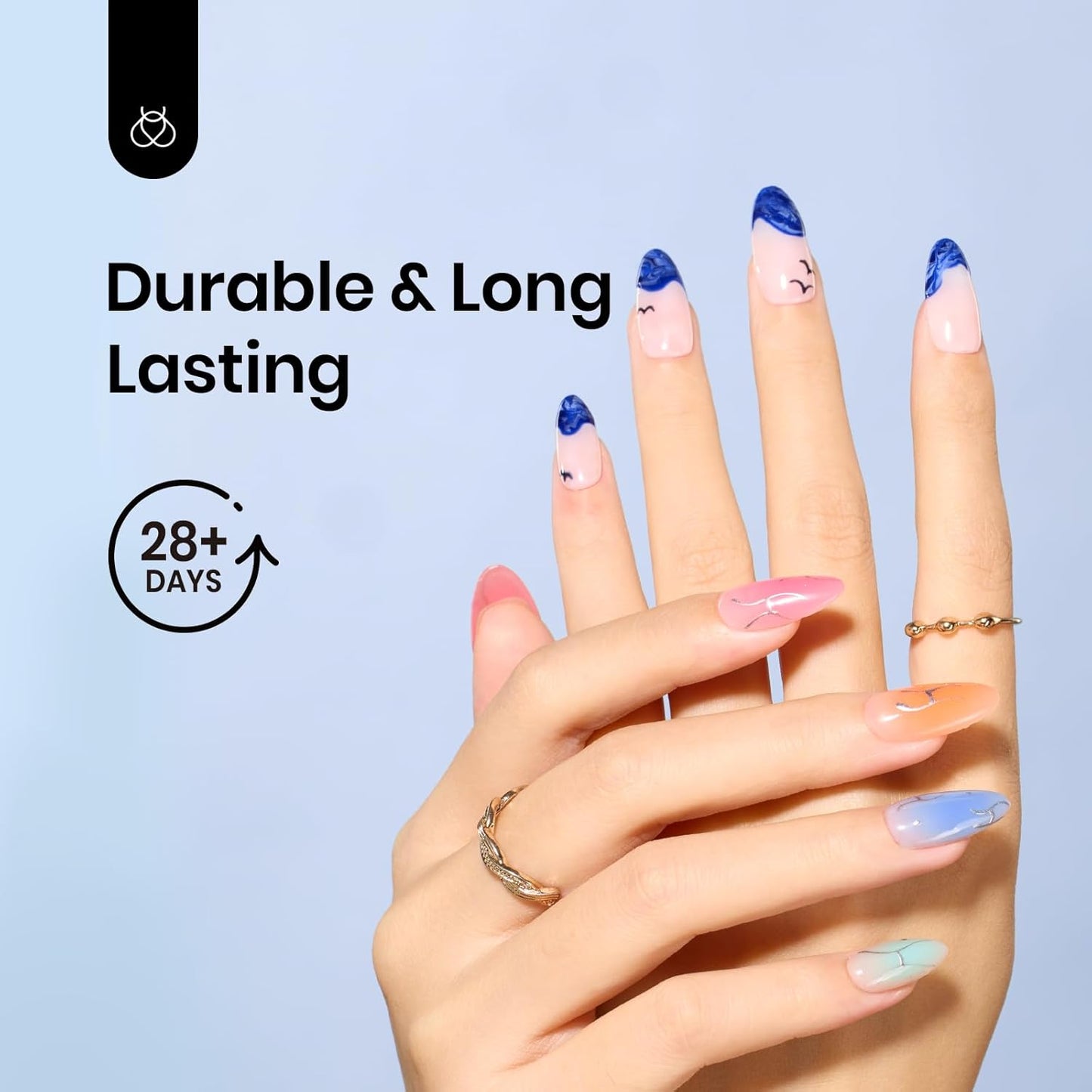 beetles Gel Polish Base Coat 15ml for Gel Nail Polish Soak Off LED Nail Lamp Upgraded Formula Long-Lasting DIY Home and Nail Salon