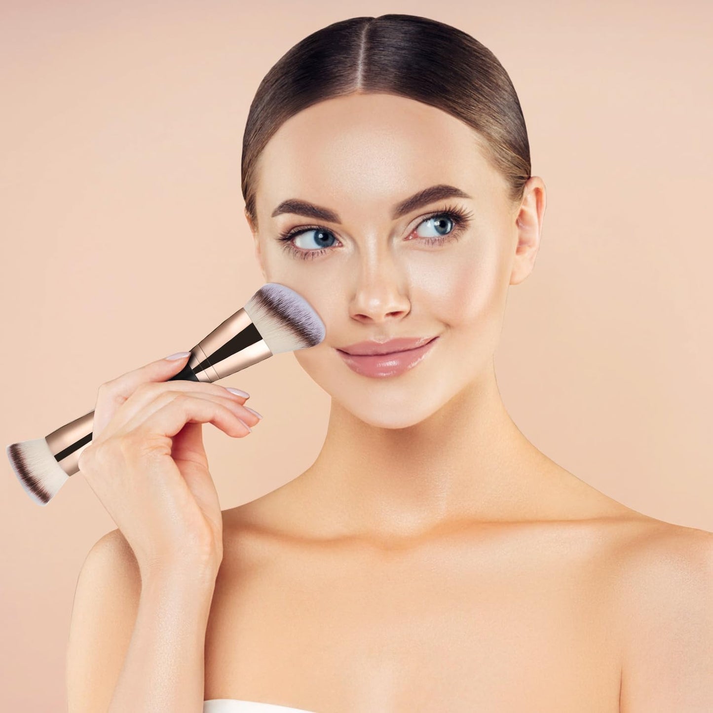 3 Pcs Cream Contour Stick Makeup Kit, Shades with Highlighter, Blush and Bronzer Contour Stick for Sculpt the Cheeks, Waterproof, Matte & Dewy Finish (Light,#01+#09+#11)