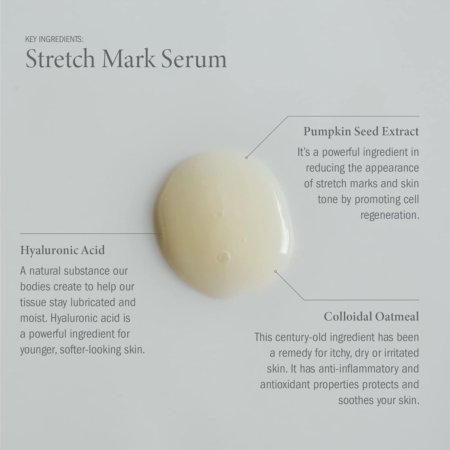 Birth Skincare Stretch Mark Serum for Pregnancy and Postpartum. Natural and safe for sensitive skin and all skin types. ๐๐๐๐ ๐ข๐ง ๐๐๐ง๐๐๐, 2oz | 59 ml