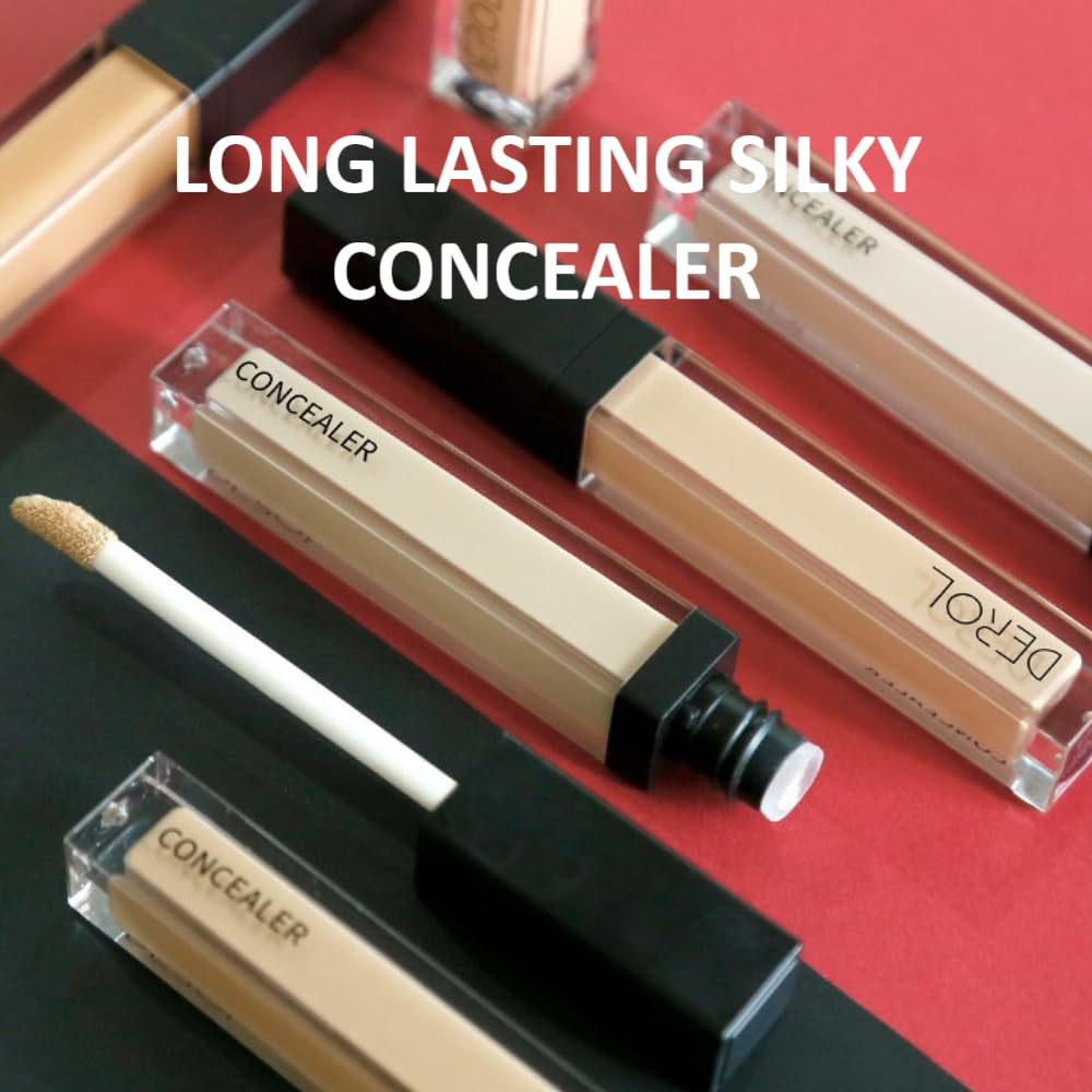 Liquid Concealer Makeup - Natural Coverage & Highly Pigmented Lightweight Concealers 6.5ml (03)