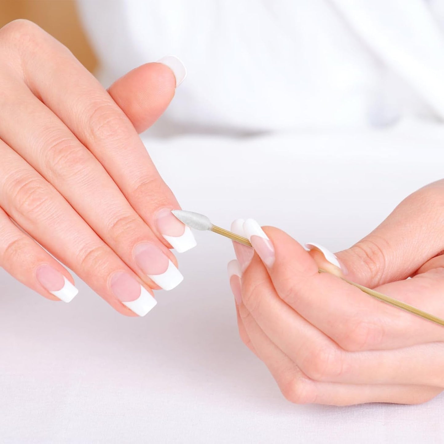 1000 PCS 6-Inch Precision Gun Cleaning Swabs - Lint-Free Bamboo-Handle Cotton Swabs for Gun Cleaning, Makeup & Electronics