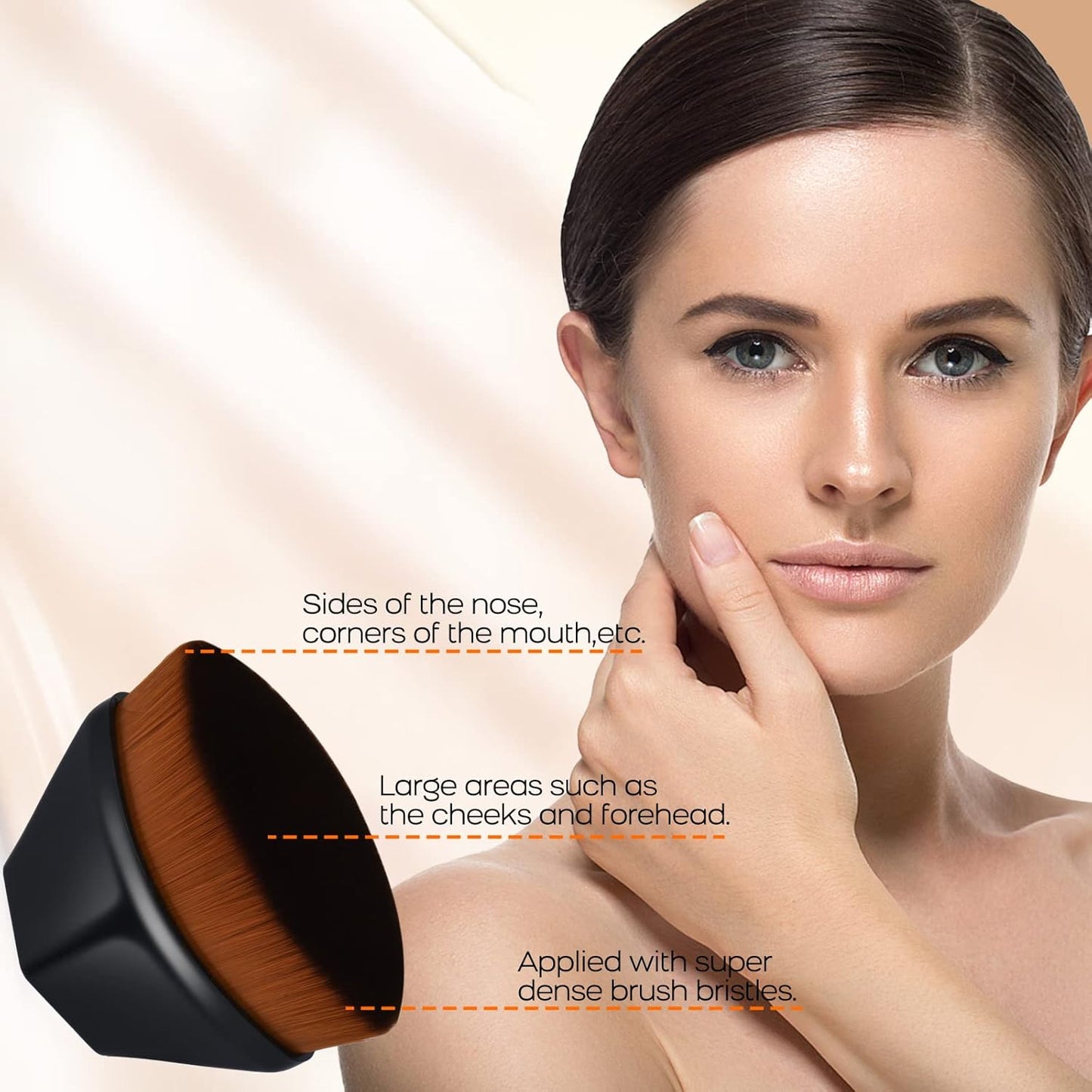 Makeup Kit for Women Included 2 Phoera Foundation SPF 20+ 30ml Matte Oil Control, 2 Kabuki Makeup Brushes, Phoera Primer, Powder Foundation, 2 Makeup Sponges (101 Porcelain + 102 Nude)