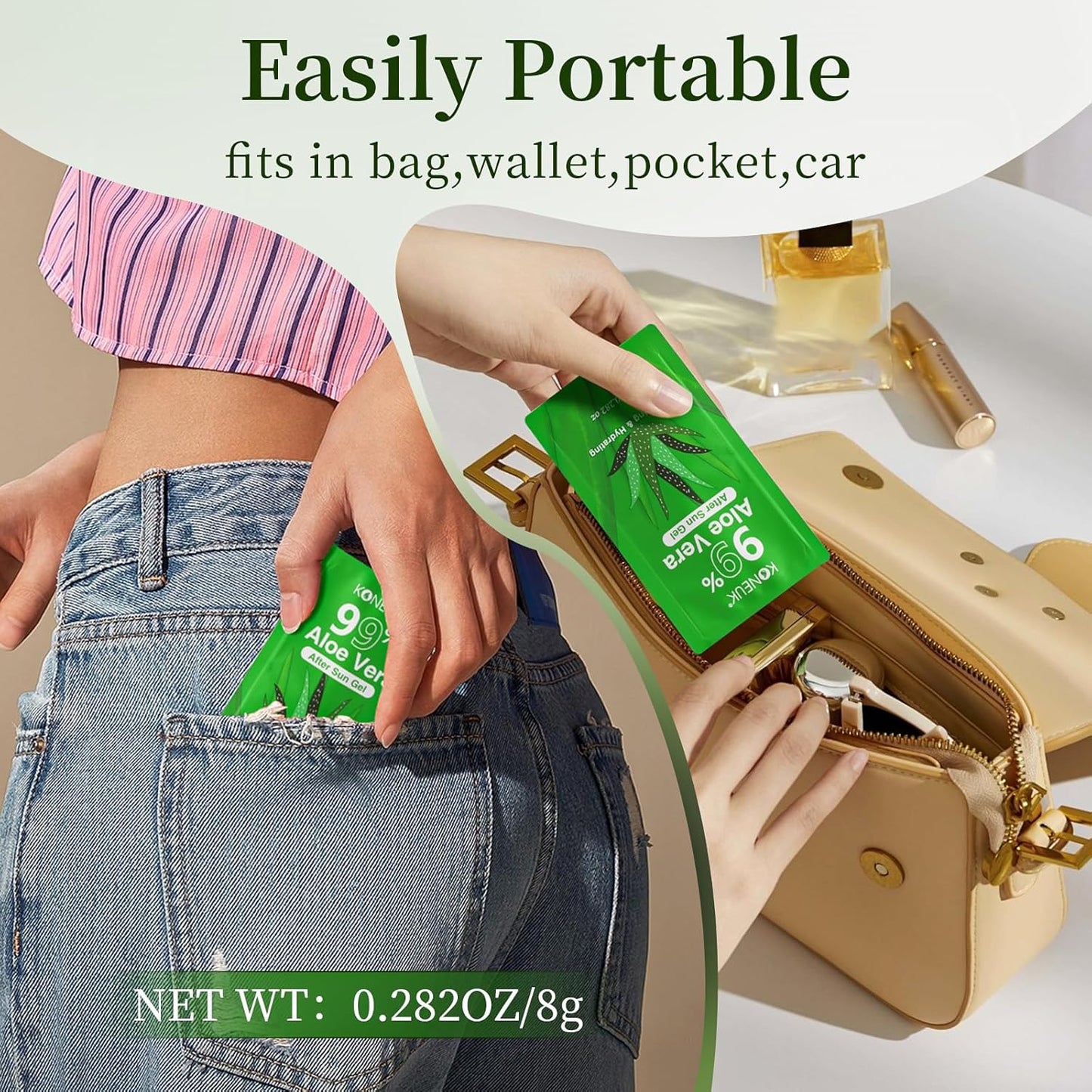 100 Pack Bulk Aloe Vera Gel, 99% Pure Aloe Vera Gel for Face, Hair, Skin, Body, Sunburn Relief, Hydrating Aloe Gel Travel Size Suitable for All Skin Types, Aloe Gel for After Sun Skin Care Relief