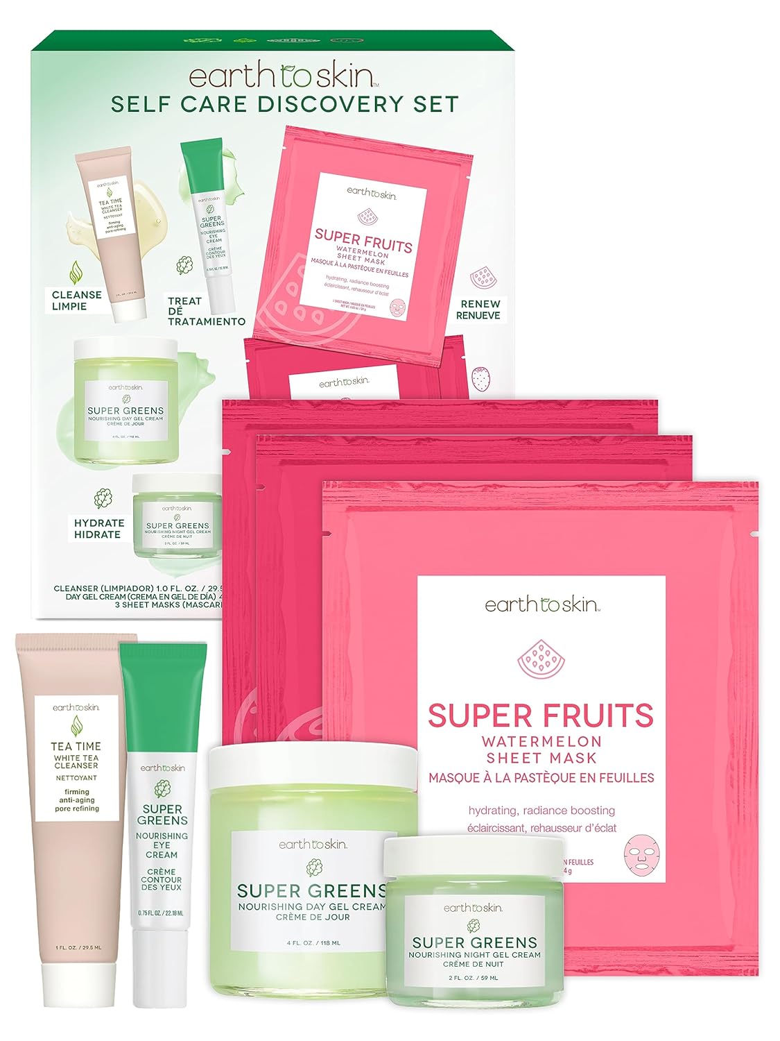 Earth To Skin Self Care Discovery Set