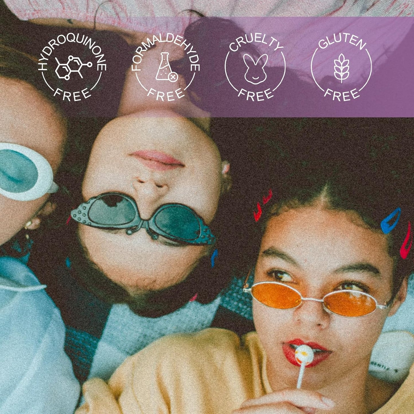 Color Nymph All In One Makeup Kit For Teens With Portable Cosmetics Bag, Multiple Makeups For Begginers As New Year,Birthday Gift Included 38-Colors Eyeshadows Lipglosses Brushes (Purple)