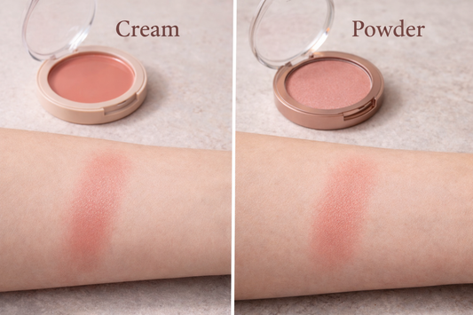How Cream vs. Powder Formulas Change Your Makeup Finish