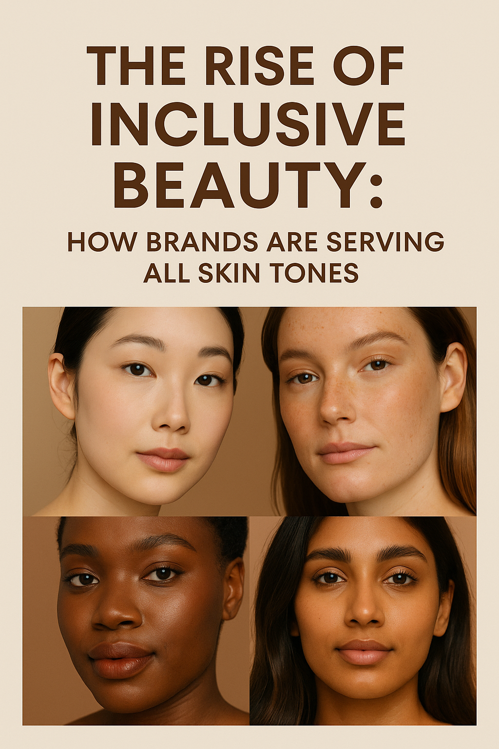 The Rise of Inclusive Beauty: How Brands Are Serving All Skin Tones