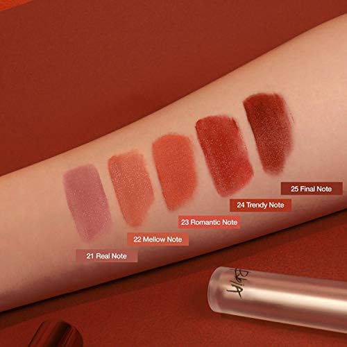 BBIA Last Velvet Lip Tint - Soft & Creamy Matte Finish Lip Stain, Blur Effect with Velvety Texture, Long-Lasting, High Pigment, Lightweight, Non-Drying, Korean Lip Makeup (22 MELLOW NOTE)
