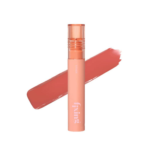 ETUDE Fixing Tint #03 Mellow Peach (4g) | Long Lasting High Pigmented Liquid Lipstick | Waterproof Lightweight Matte Finish Lip Stain | Full Coverage | Korean Makeup, Kbeauty
