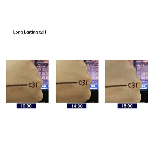 BODERMINCER 1pcs Eyebrow Pencil Longlasting Waterproof Durable Liner Eyebrow 5 Colors to Choose (5# Brown)