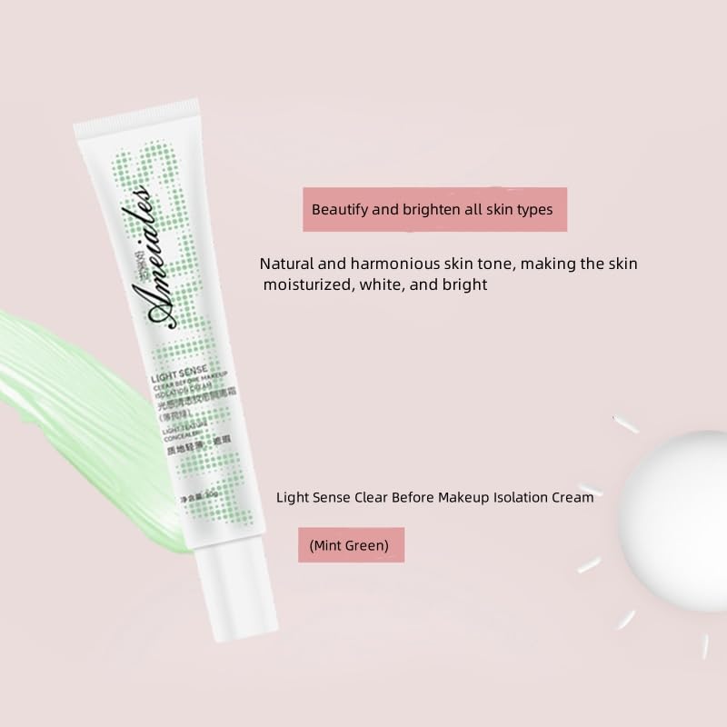Light Sense Clear Before Makeup Isolation Cream (Mint Green, Small)
