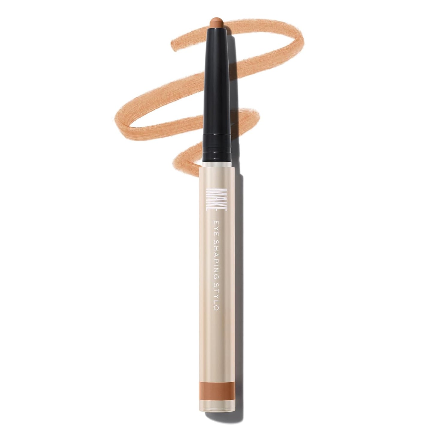 MAKE Beauty Eye Shaping Stylo - Cream Eyeshadow Stick. 4-in-1 Shape, Define, Contour, and Shade Eye Shadow for Versatile Makeup Looks. Long-Lasting Creamy Formula. Shade - Horizon
