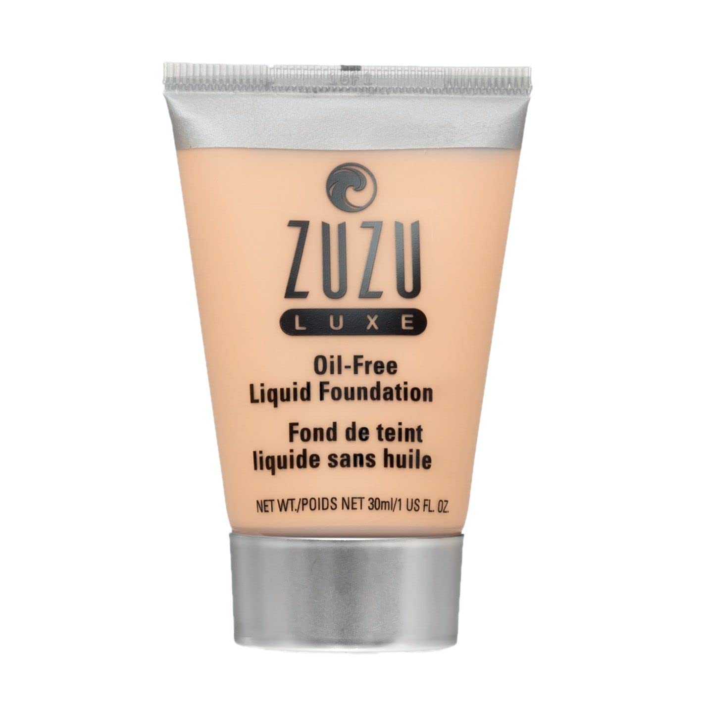 Zuzu Luxe,Oil Free Liquid Foundation (L-6),1 fl oz,Infused with vitamins A,E, aloe to keep skin supple and resilient. Natural, Paraben Free, Vegan, Gluten-free, Cruelty-free, Non GMO.