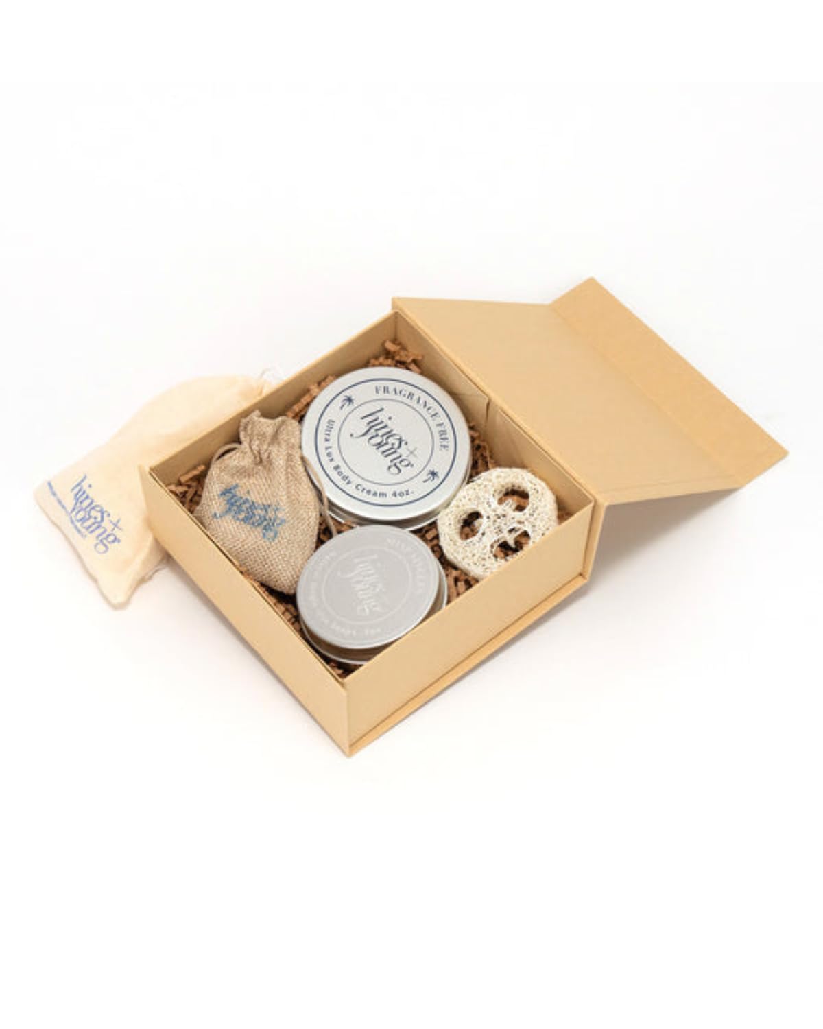 Hines+Young Natural Body Care Set - Contains our Fragrance Free Body Cream, Natural Lip Balm, Soap Singles Tin & Soap Refill Tin, Hydrate & Refresh, Natural Ingredients, Ideal Gift Set