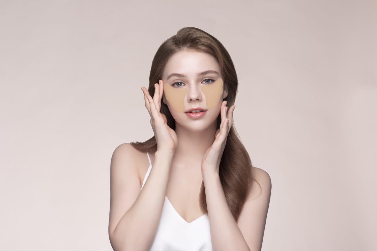 Avajar Melacontrol Eye Patch - Korean Skin Care I Under Eye Mask for UV Protection & Dull Skin I with Niacinamide & Centella I Golf Accessories & Travel Essentials & Hiking Essentials (10Pcs)