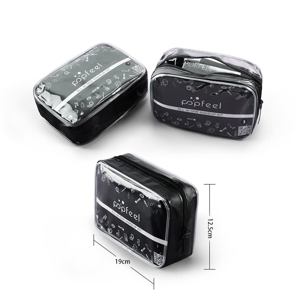 All In One Makeup Kit for Women Full Gift Surprise Makeup Set Includes Makeup Brush Set Eyeshadow Palette, Lip Gloss Set, Liquid Lipstick, Makeup Sponge, Foundation, Concealer, Eyebrow Pencil, Blush