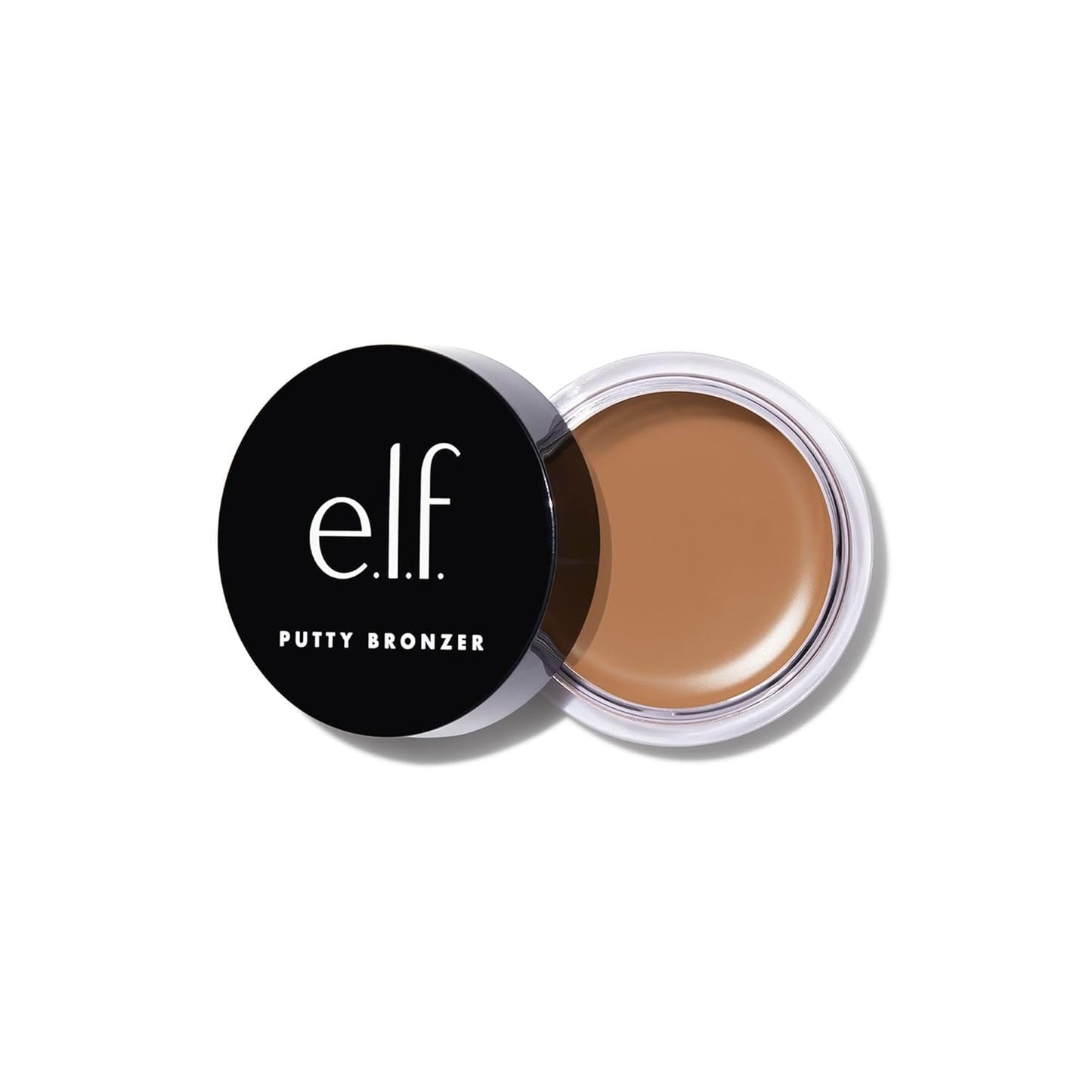 e.l.f. Putty Bronzer, Creamy & Highly Pigmented Formula, Creates a Long-Lasting Bronzed Glow, Infused with Argan Oil & Vitamin E, Tan Lines, 0.35 Oz