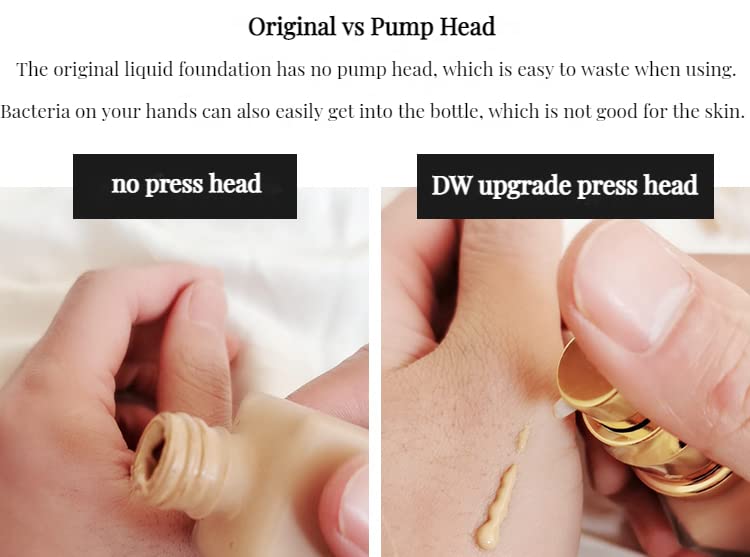 2Pack Foundation Pump Compatible with Estee Lauder Double Wear Foundation(Upgrade)