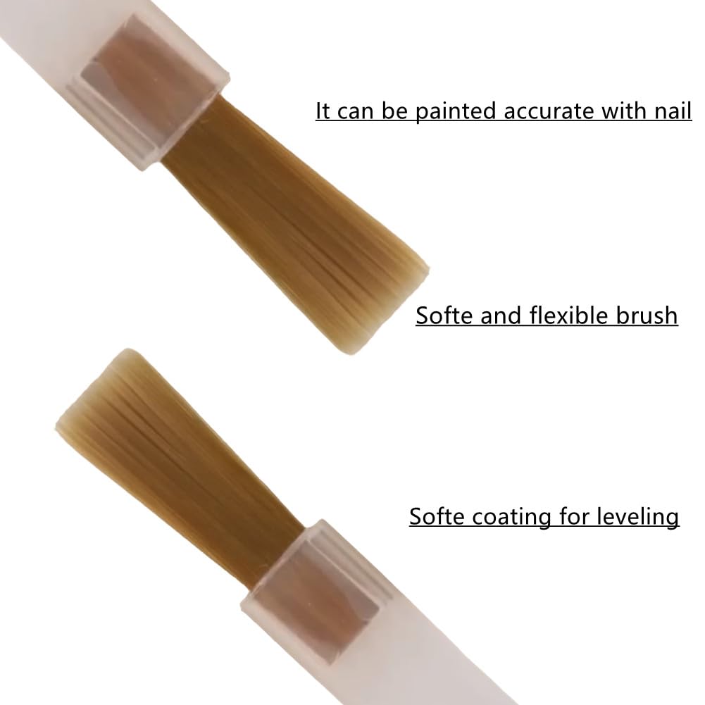 Builder Nail Gel, 7-in-One Clear Builder for Nails, LED Lamp Cured Color Strengthener Thickening Extension Rhinestone Glue Gel Polish in a Bottle for DIY Home Salon Gift