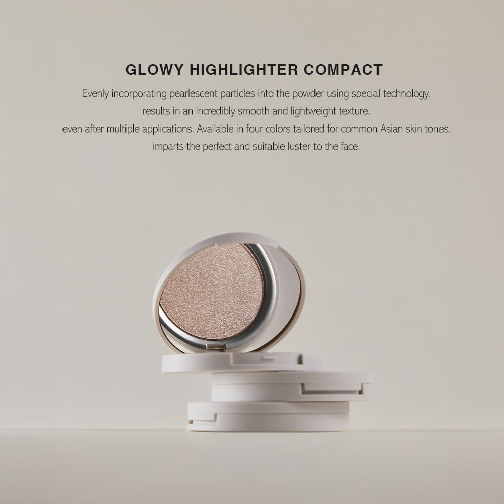 heme Glowy Highlighter Compact 5.5g (03 Dawn Gold)