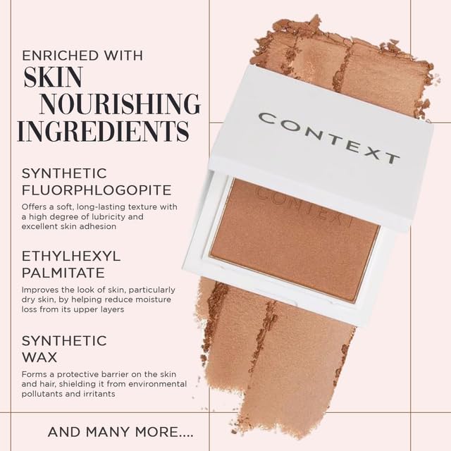 Context Skin Matte Bronzer Powder | Vegan & Cruelty-Free Powder Bronzer for Face | Sun-Kissed Makeup Finish | Long-Lasting, Buildable Coverage Skin Tones | Undisputed