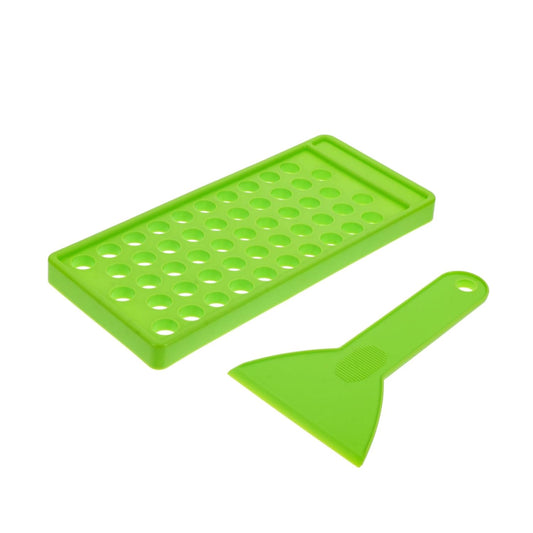 50 Lipstick Filling Mold lip balm pour kit lip balm tube tray lipstick Tray lip tubes stand tray lip balm container tray lip balm tube filling tray kit plastic small