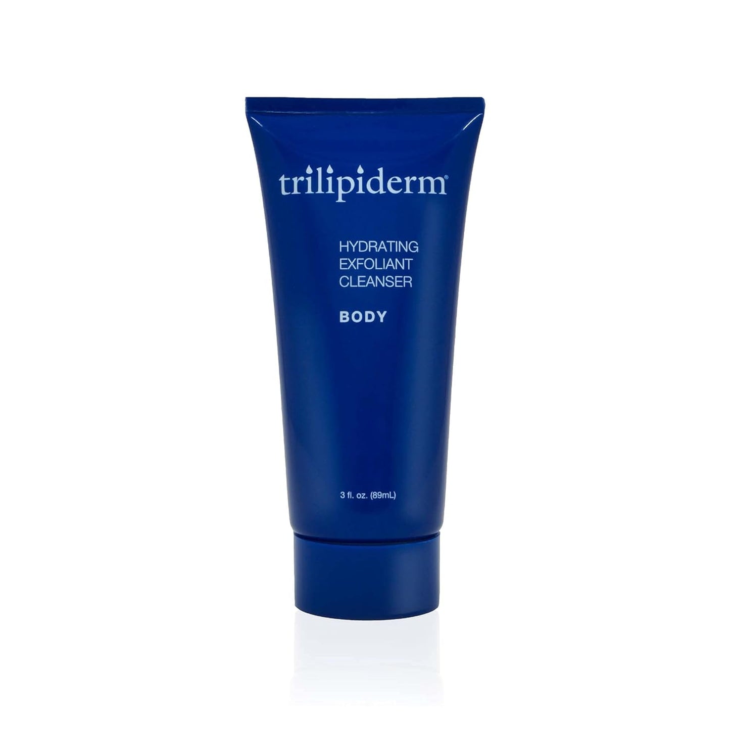 Trilipiderm Hydrating Exfoliant Cleanser – BODY, Antioxidant-Rich 3-in-1 Body Wash, Scrub and Hydrator, 3 Ounce Tube