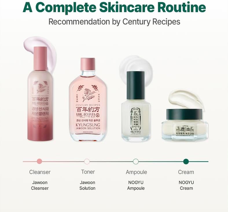 CENTURY RECIPES Kyungsung Jawoon Solution 110 ml / 3.71 fl oz – Hydrating Facial Essence & Toner-Serum Solution