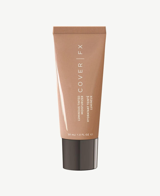 Cover FX Luminous Tinted Moisturizer - Medium - Hydrating Lightweight Glow - Light Coverage - Prebiotic and Probiotic Enriched Formula - All Skin Types - 1 Fl Oz