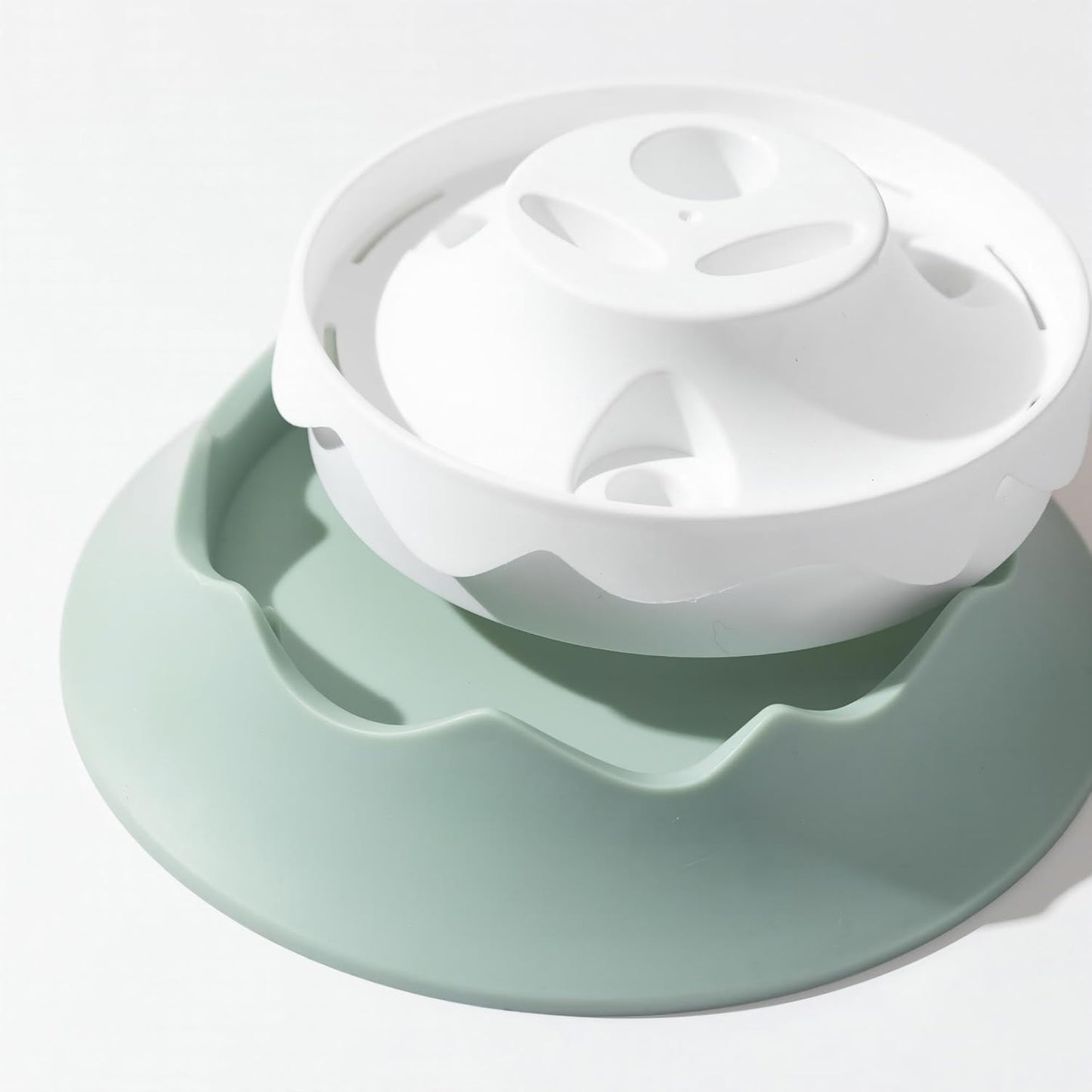 Baby Bottle Drying Rack and Cleaning Set, with Spinning Silicone Baby Bottle Brush, Pacifier Brush, Straw Brush, Cup Lid Cleaning Brush, 2025 Xmas Holiday Surprise Gift for Newmom, Blue