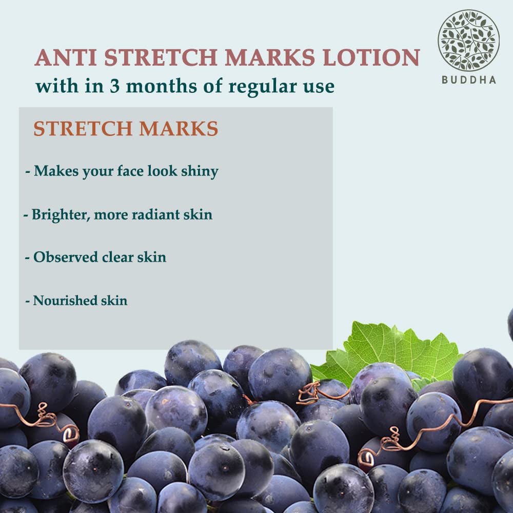 Anti-Stretch Marks Body Lotion - Reduce Visible Stretch Marks - 100% Natural (150 Ml (Pack Of 1))