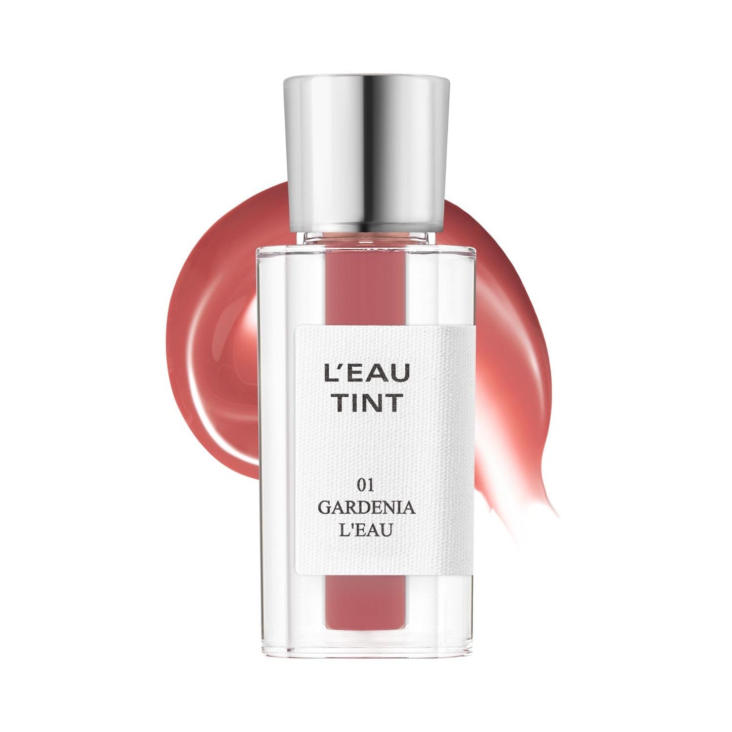 BBIA L’EAU Tint – Glossy & Glow Lip Stain, Watery Lip Tint, Non-Sticky, High Shine Finish, Long-lasting, Moisturizing, Lightweight, Natural, Daily Use, Vegan, Korean Makeup (01 GARDENIA L'EAU - MINI)