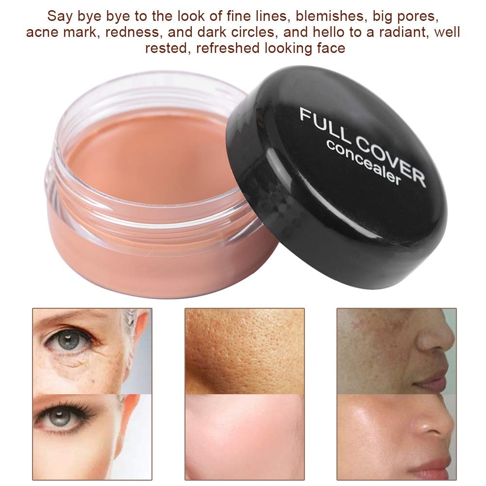 Concealer Conceal Dark Circles Eye Bags Acne Marks Makeup, Under Eye Concealer Full Coverage Brightening Eye Dark Circles, Long Wear Beauty Makeup Face