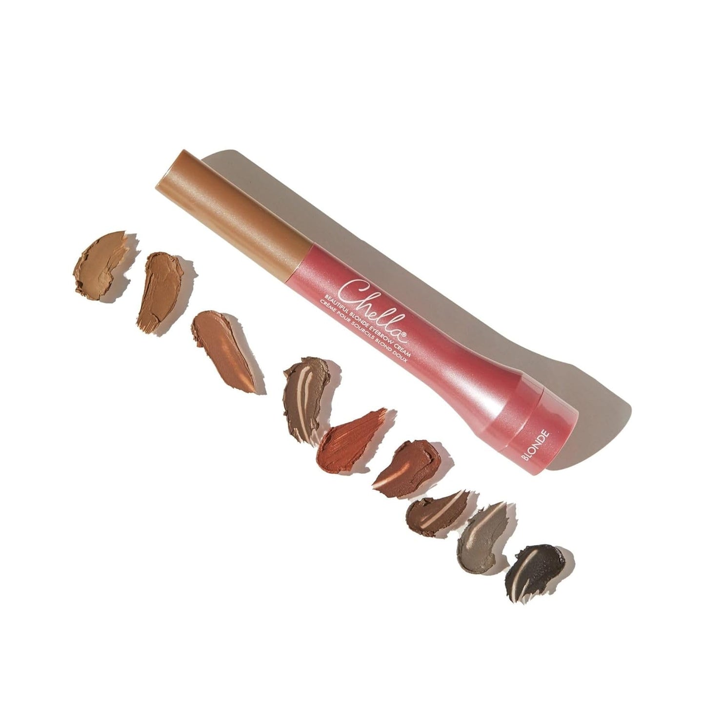 Chella Eyebrow Cream, Beautiful Blonde - Vegan, Cruelty Free, Paraben Free, Gluten Free Eyebrow Pomade Makeup - Long Wearing, Velvet Consistency, Water Resistant