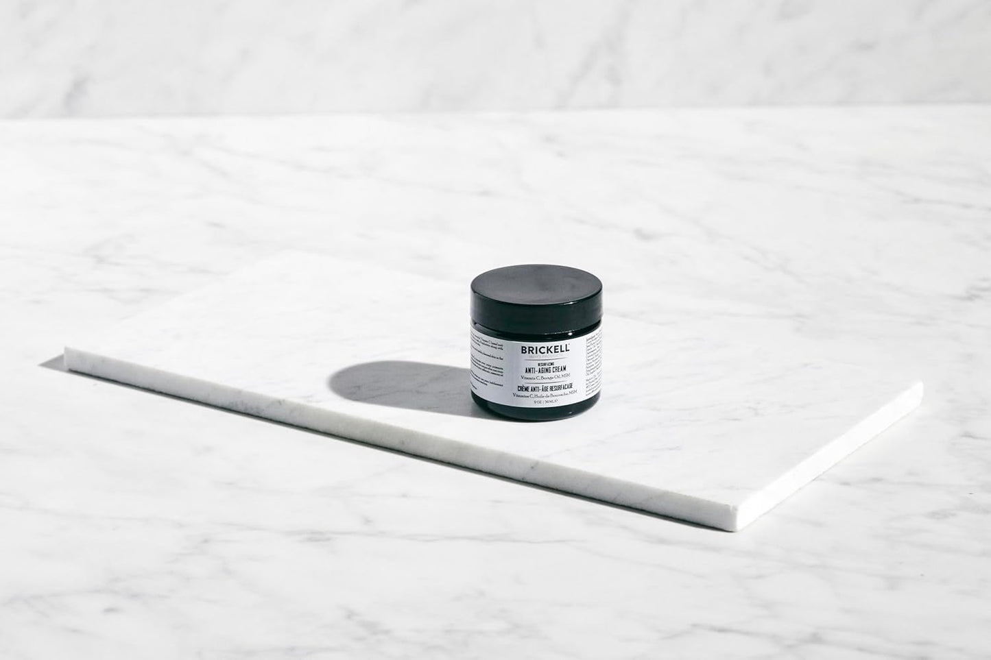 Brickell Men's Products Resurfacing Anti-Aging Face Cream For Men, Natural and Organic Face Moisturizer, Vitamin C Cream For Wrinkles, 2 Ounce, Scented