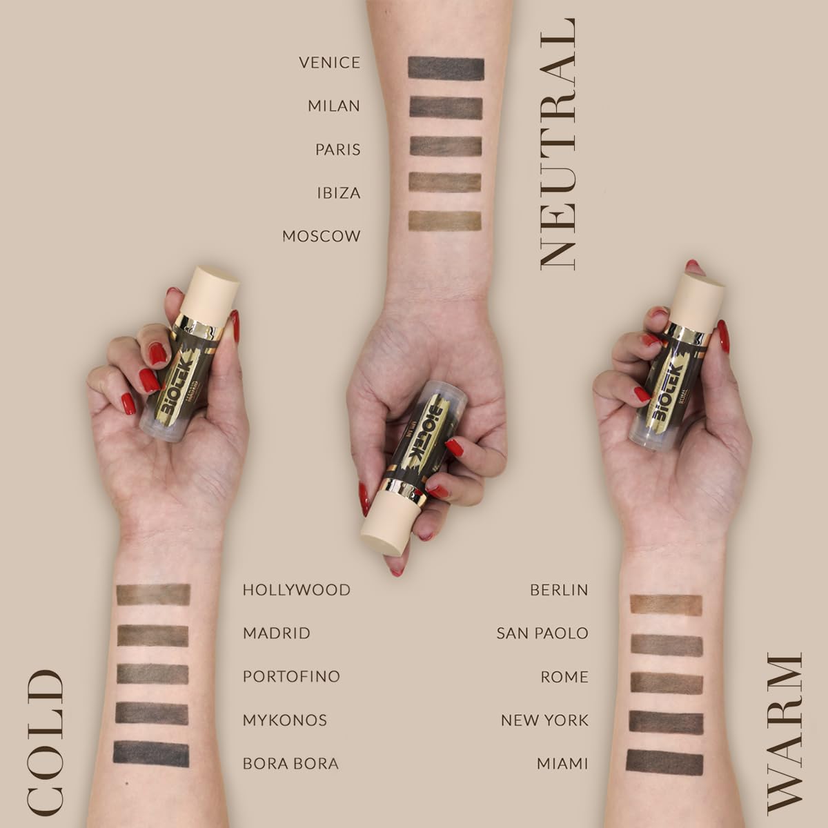 Biotek Skin Correction Pigment Kit for Permanent Makeup - Made in Italy - More Than Ever