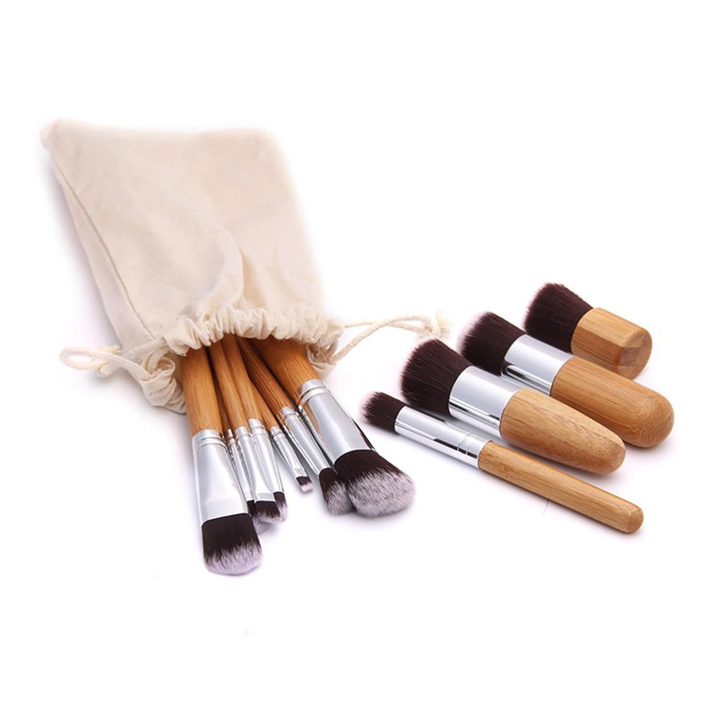 All In One Color Correcting Palette + 8 Makeup Brushes, 3D Cosmetics Cream Contour Highlighting Foundation Makeup Palette Long Lasting for Sculpt &Highlighting, Define Cheekbones