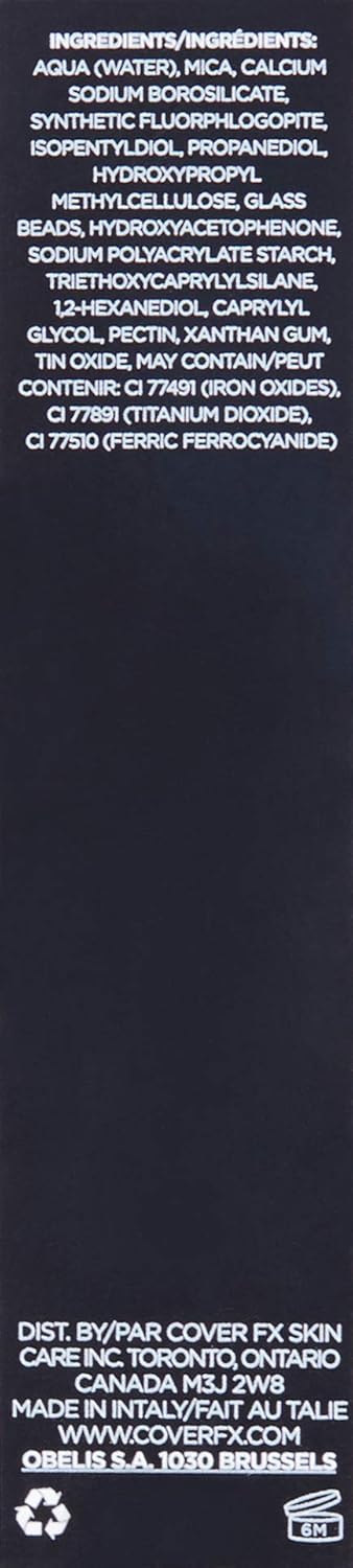 COVER FX Shimmer Veil - Mercury - Weightless Cream Shimmer - Crease-Proof - Transfer-Proof Formula - Multidimensional Shine - Eyes, Cheeks and Lips