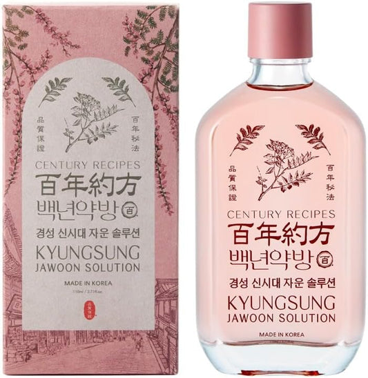 CENTURY RECIPES Kyungsung Jawoon Solution 110 ml / 3.71 fl oz – Hydrating Facial Essence & Toner-Serum Solution