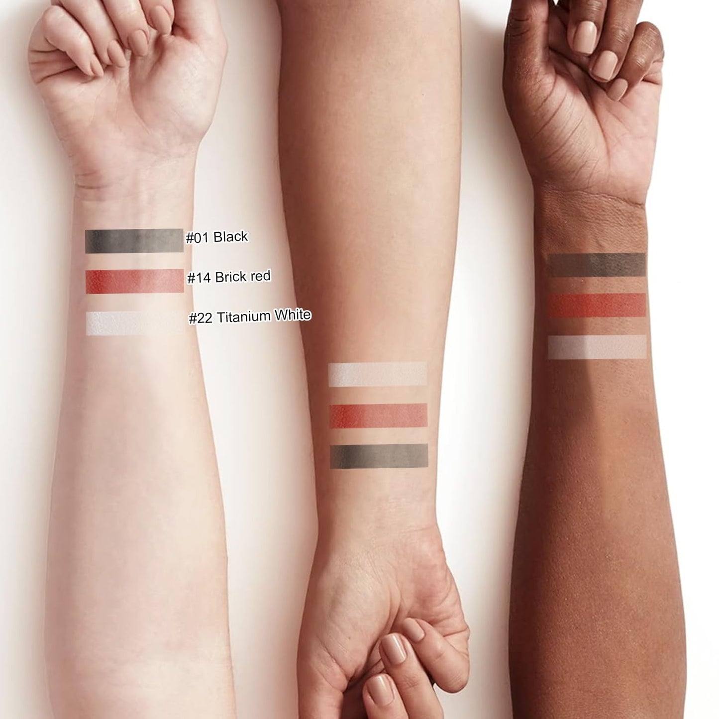 3 Colorful Eyeliner Pen Set, Eye Shadow Pencil, Pearl Eyeliner Kit Metallic Glitter Colored Eye liner for Women Eye&Lip Liner Professional Waterproof Eye Makeup (3PCS C)