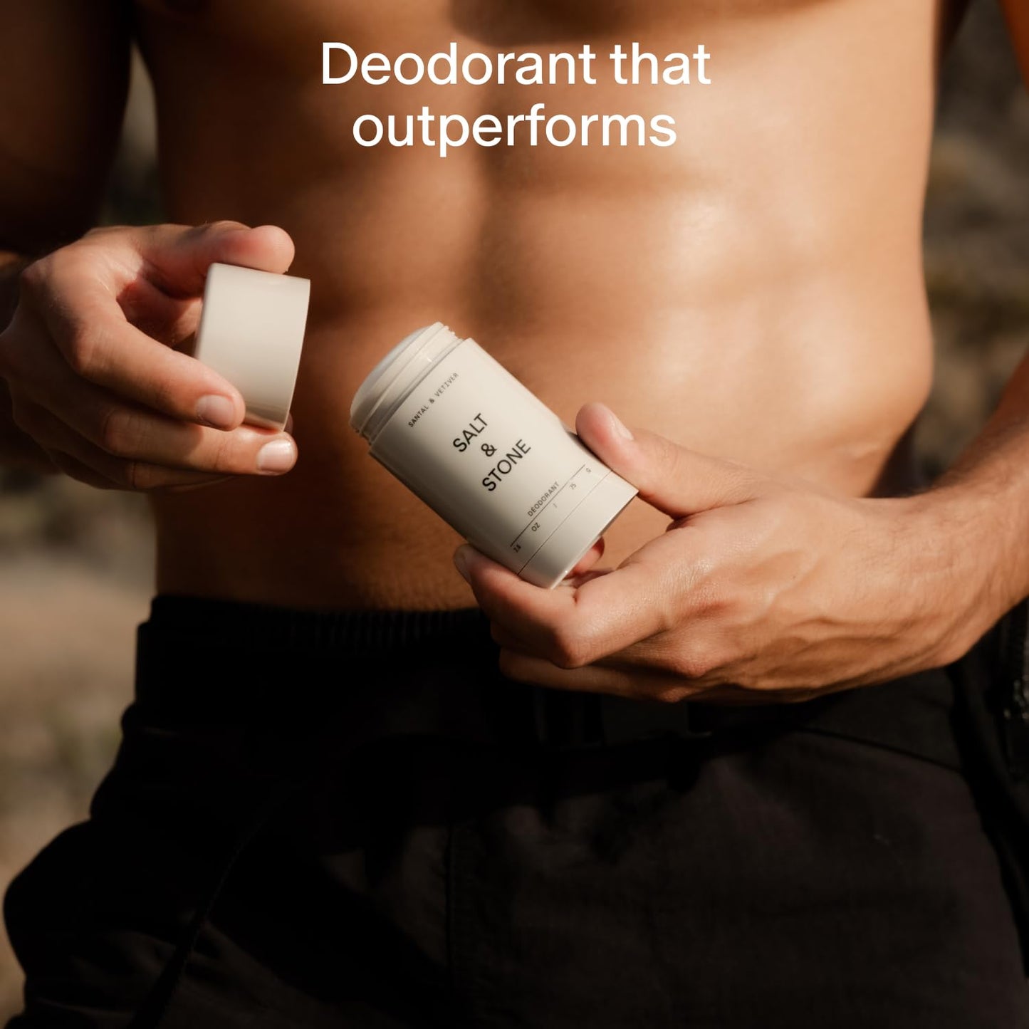 SALT & STONE Aluminum Free Deodorant | Extra Strength 48 Hour Protection for Women & Men | Made with Seaweed Extracts, Shea Butter & Prebiotics (Mini Deodorant Discovery Set)