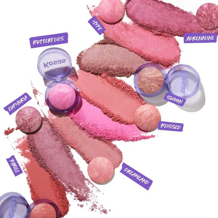 Kosas Blush is Life Baked Talc-Free Dimensional Blush - Dreamland (rosy bronze), 0.16 Ounce (Pack of 1)