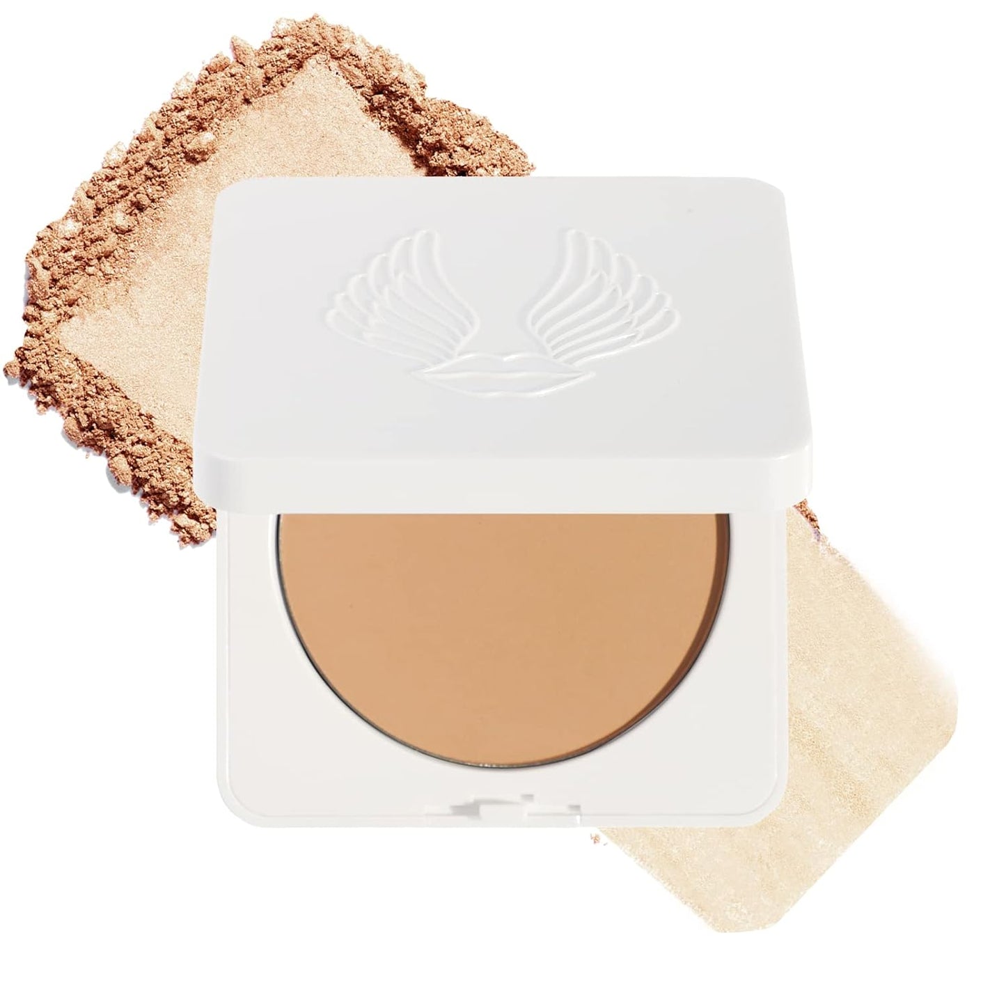 True + Luscious Sheer Halo Complexion Powder – Natural Matte Finish Foundation, Sheer to Medium Coverage – Clean, Vegan and Cruelty Free Powder Foundation – 0.32 oz
