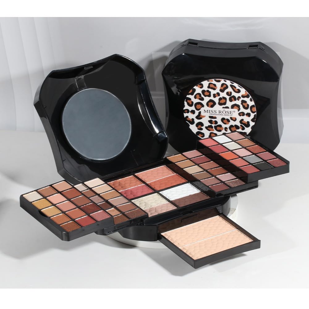 64 Colors cosmetic Kit Makeup Kit For Teens Make up Kits For Girls Makeup Palette Eyeshadow Makeup Mirror For Women Gift