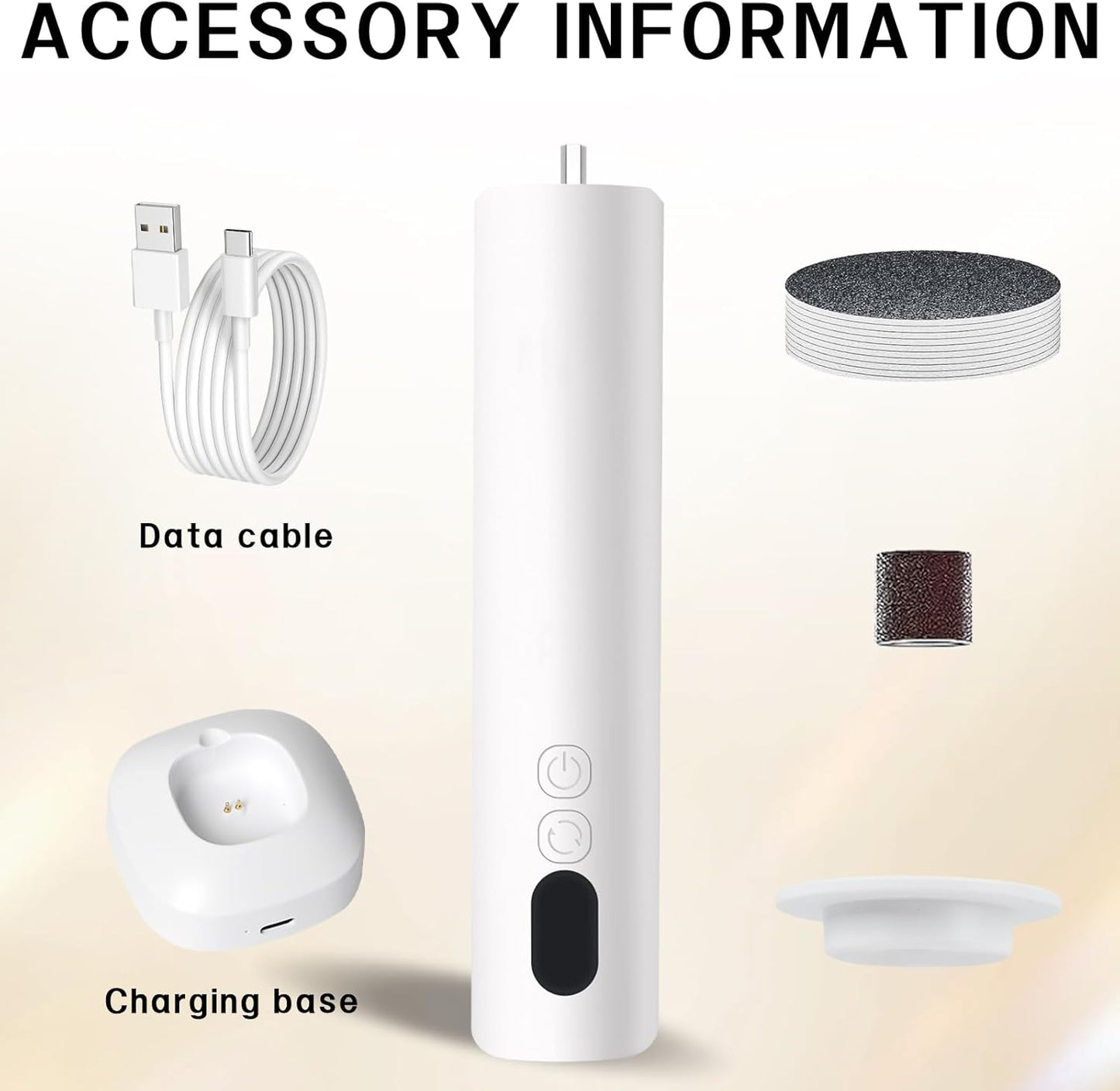 Electric Feet Callus Remover,Electric Foot Files for Men & Women,Pedicure Tool for Feet Dead Skin,Good Gift for Any Occasion,Professional Callus Remover with a Mini,Portable,Lightweight Design