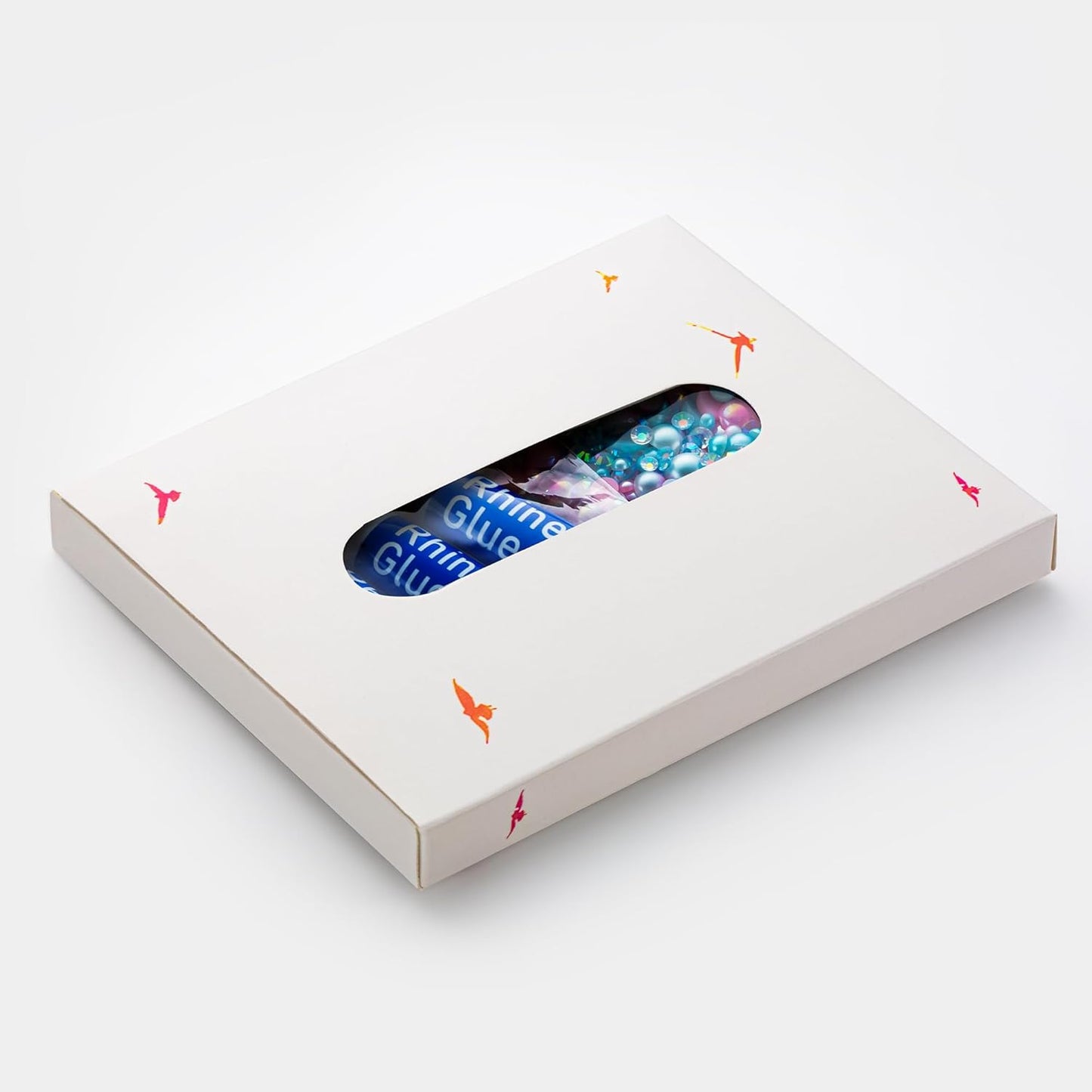 60g Cyan Pink Flat Back Pearls Rhinestones for Crafts Mixed Size 3mm-10mm AB Color Round Half Pearls Flatback Pearl Beads and Resin Rhinestones Set for Face Art with Gel