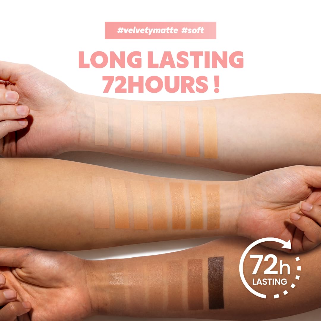 [*Mini Size*] TIRTIR All Cover Pink Cushion | Korean Cushion Foundation, (#13N Fair Ivory, 0.15 Fl Oz)