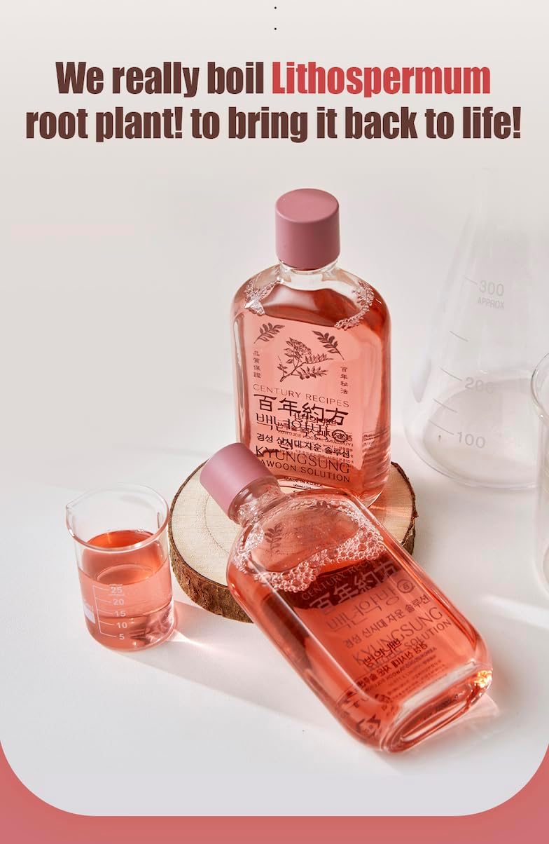 CENTURY RECIPES Kyungsung Jawoon Solution 110 ml / 3.71 fl oz – Hydrating Facial Essence & Toner-Serum Solution