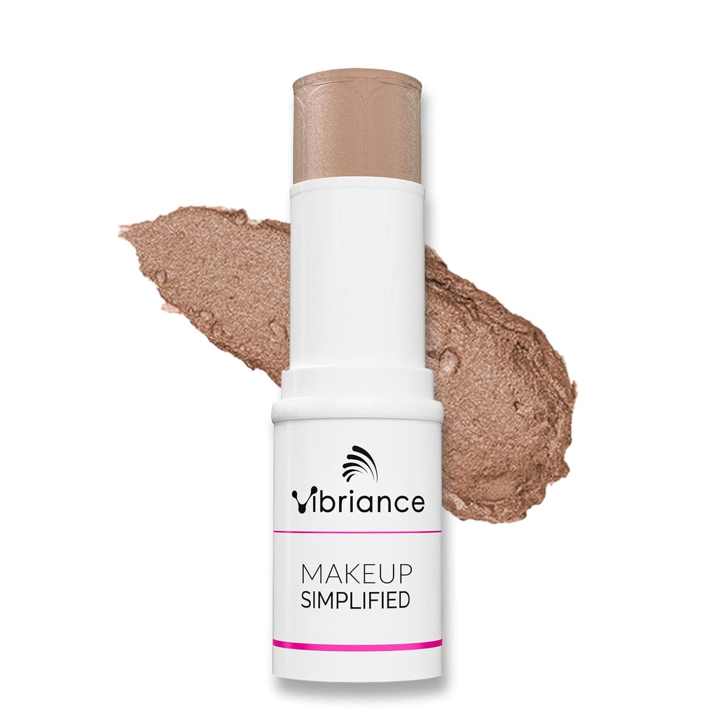 Vibriance Highlighter Shimmer Stick - All-in-One, Mature Skin Highlighter - Lips, Cheeks, Eyes Cosmetics for Older Women - Makeup Simplified in Illuminate