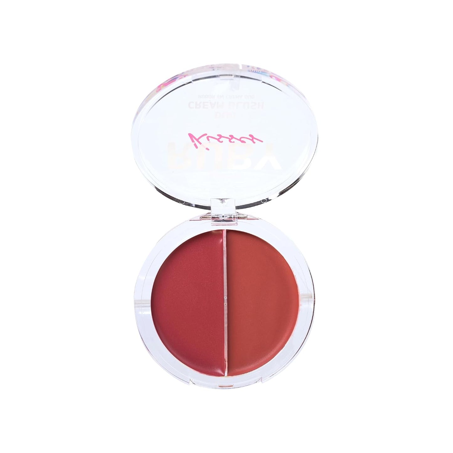 Ruby Kisses Duo Cream Blush, Smooth, Natural-Looking, Long-Lasting Face Makeup Blush for Cheeks, Lips, and Eyes, Buildable and Blendable, Infused with Green Tea, Aloe Vera Extract, and Hyaluronic Acid